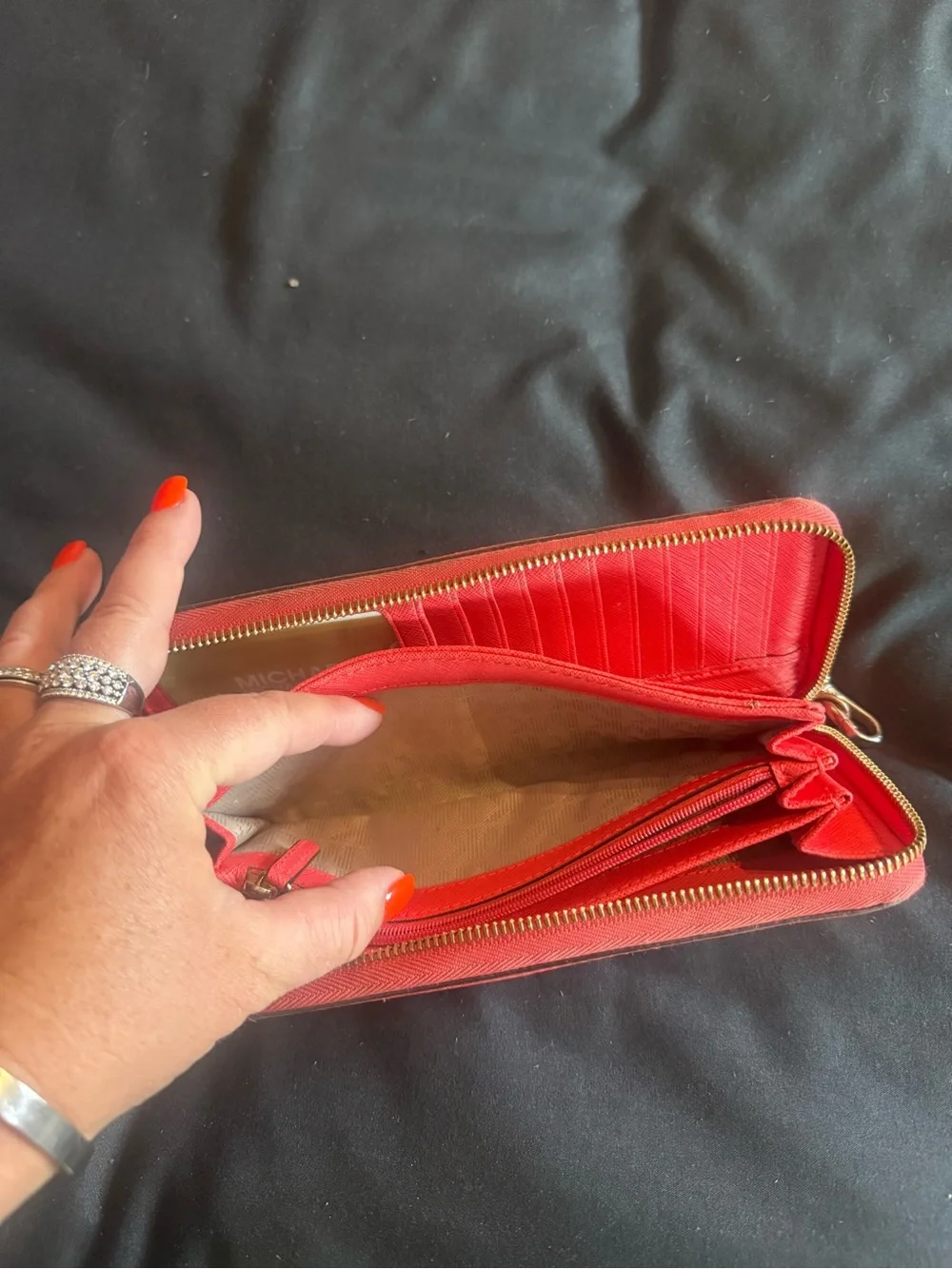 Michael Kors red michael